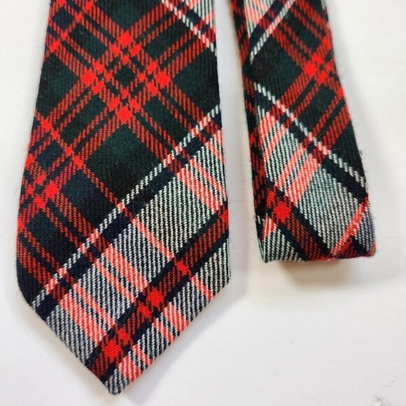 Locharron MacDonald Dress Clan Necktie 100% Wool Tie Made in Scotland - Picture 3 of 7